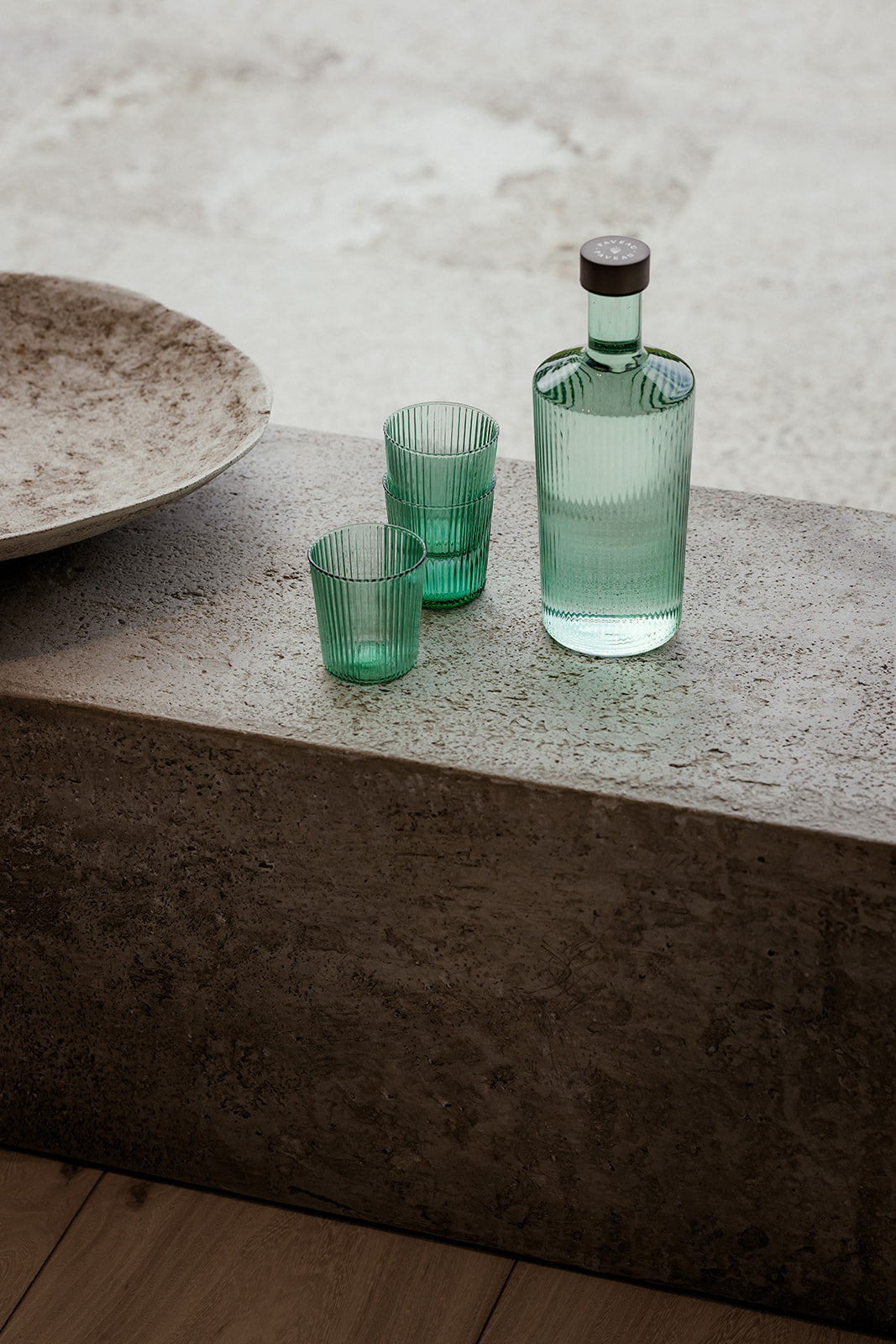 Waterglas Paveau Bondi Green