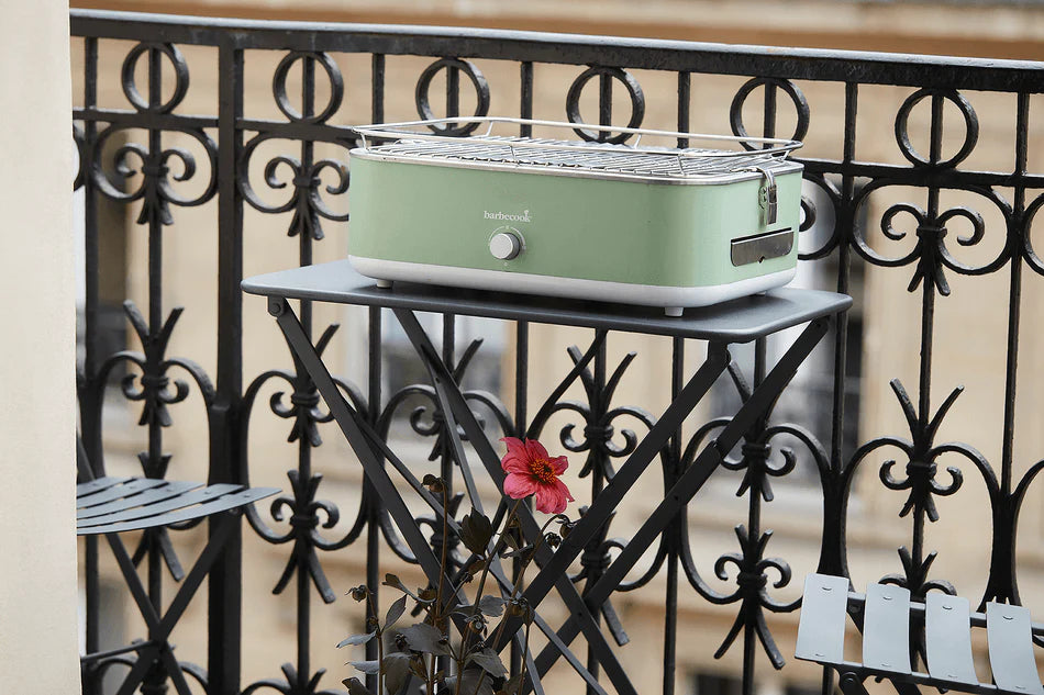 Barbecue E-Carlo Electrische Tafelgrill Paris Green