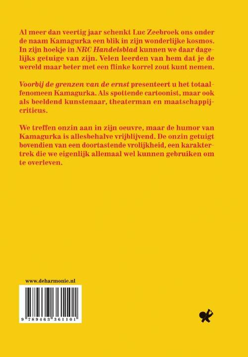 Boek Kamagurka Voorbij de Grenzen van de Ernst