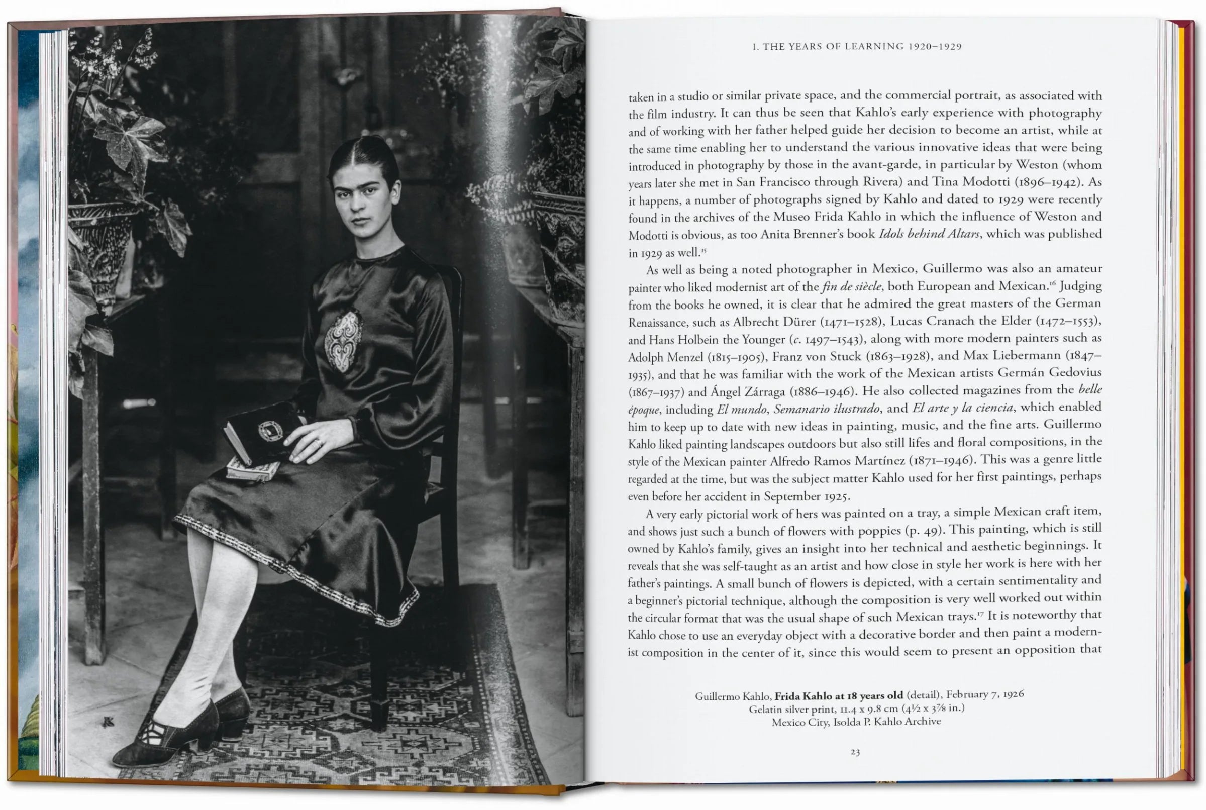 Boek Frida Kahlo 40th Ed.