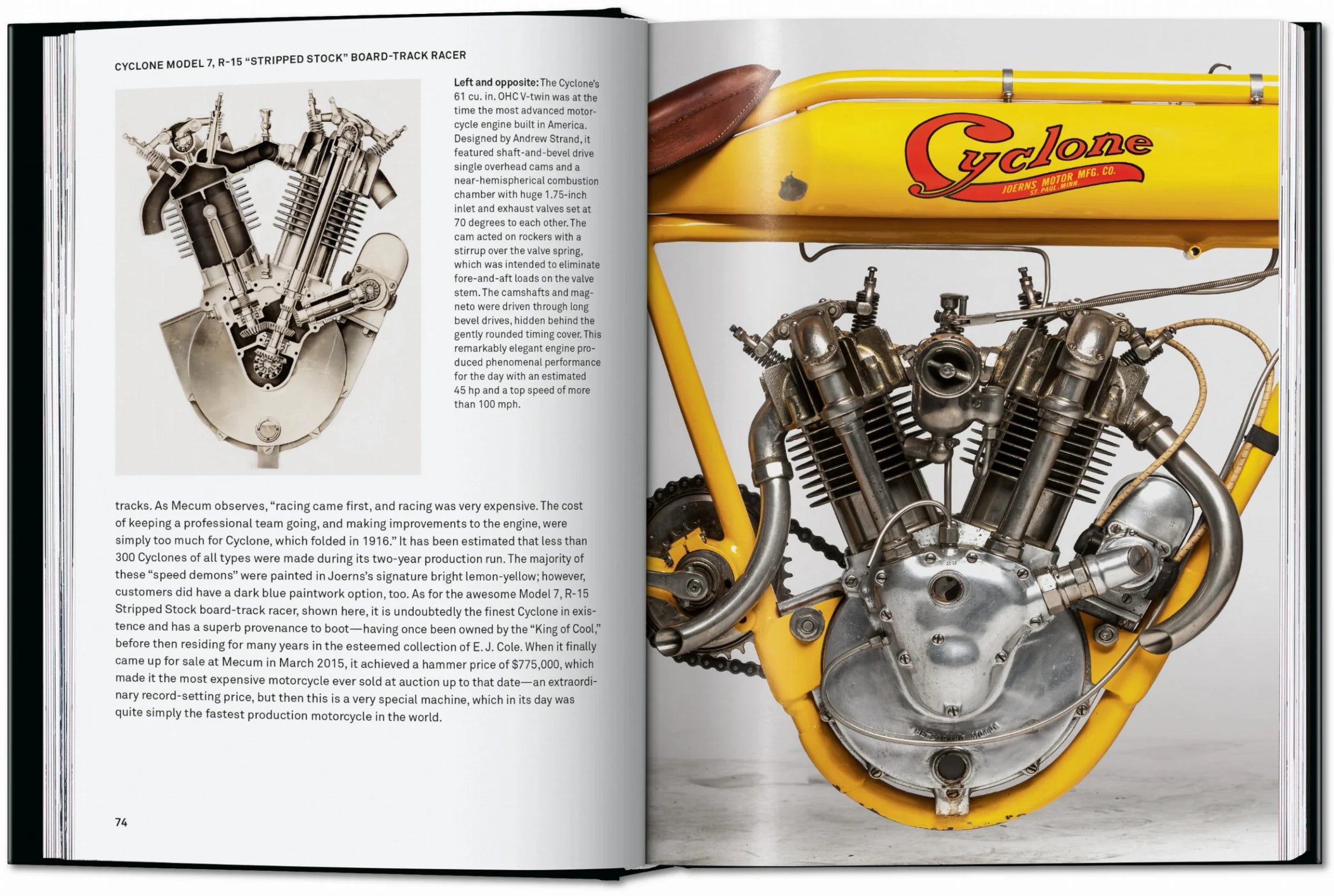 Boek Motorcycles 40th Ed.