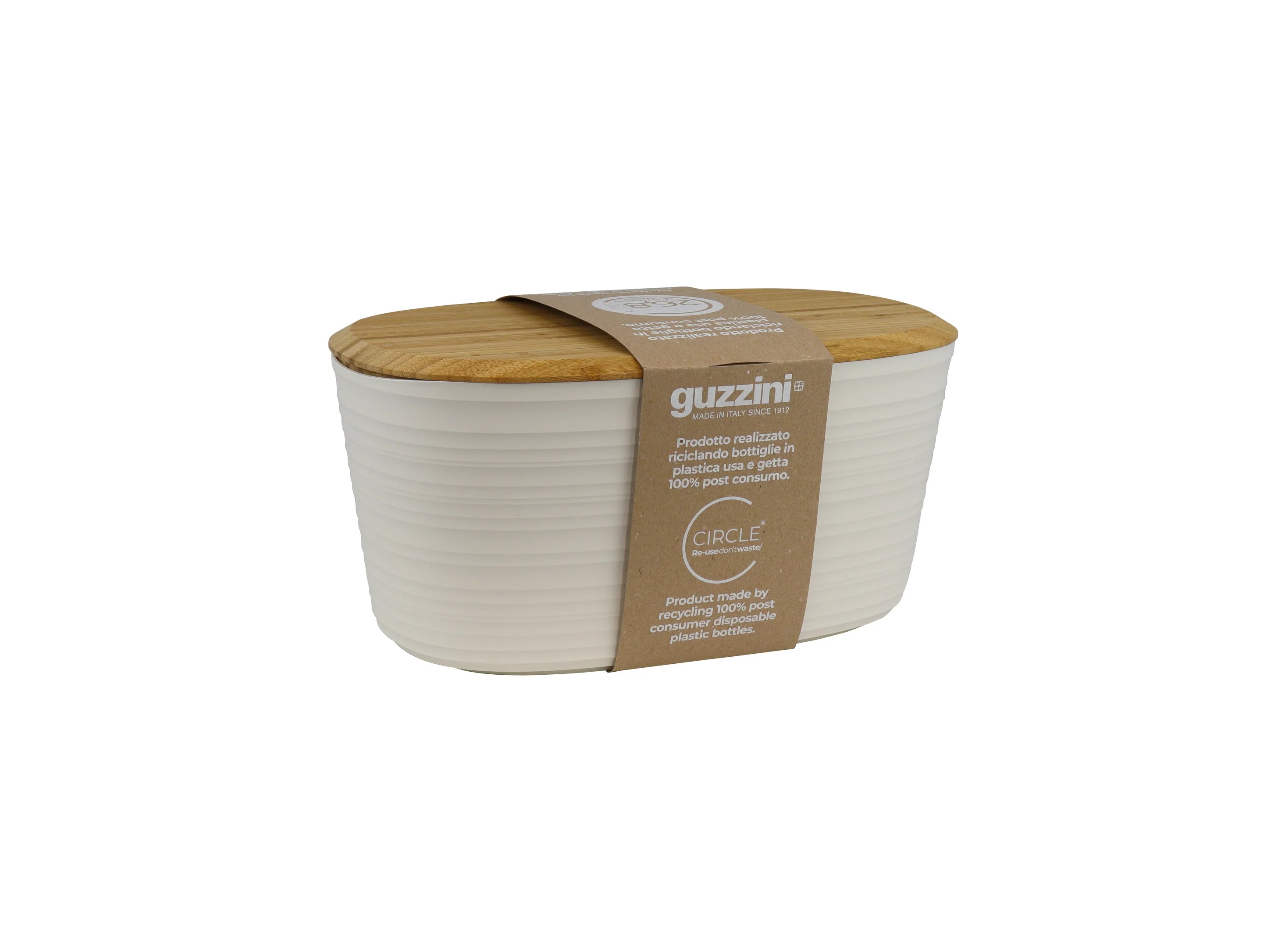 <transcy>Bread box Tierra Guzzini with Bamboo lid</transcy>