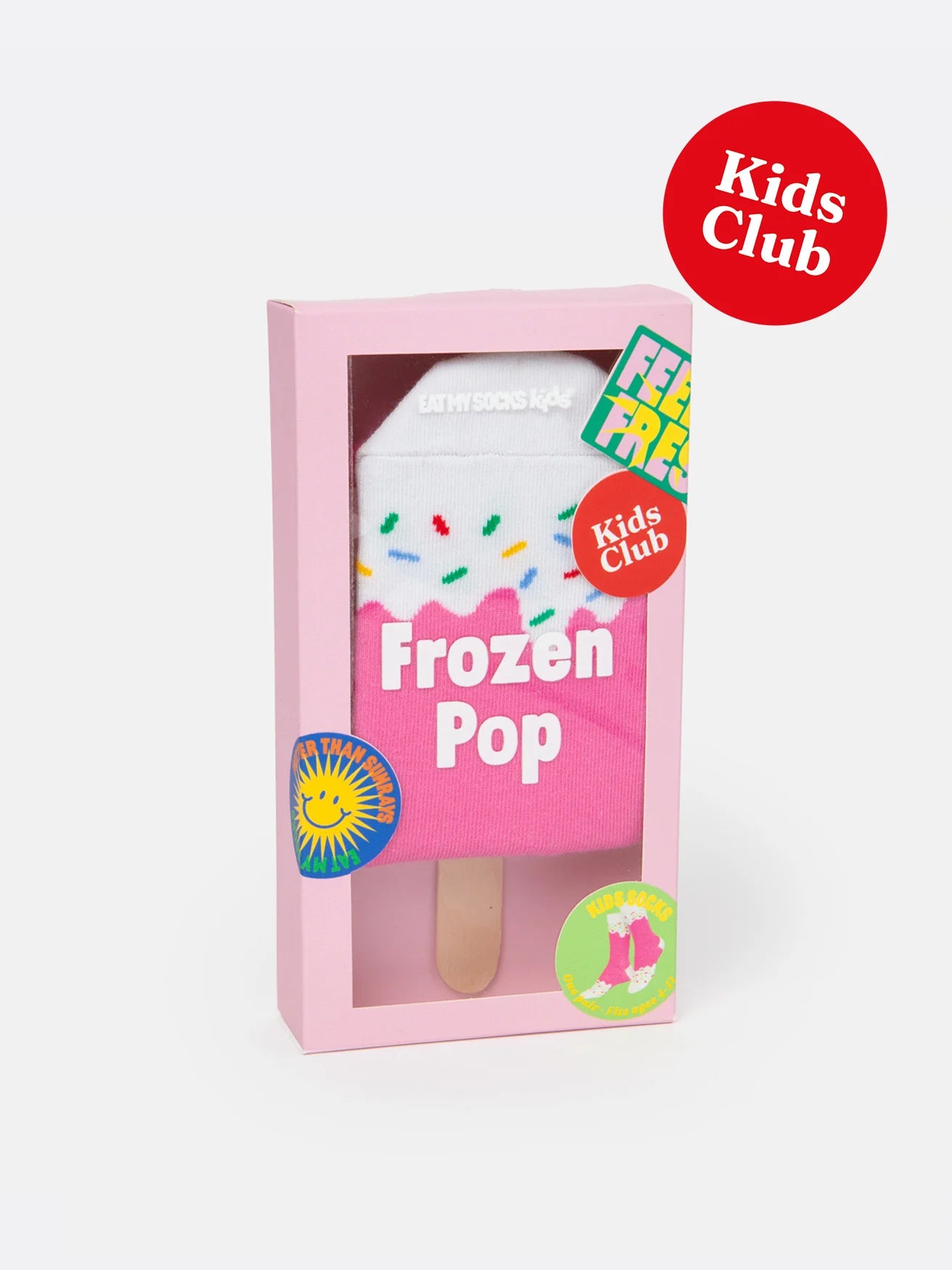 Sokken Eat My Socks Kids Frozen Pop Strawberry