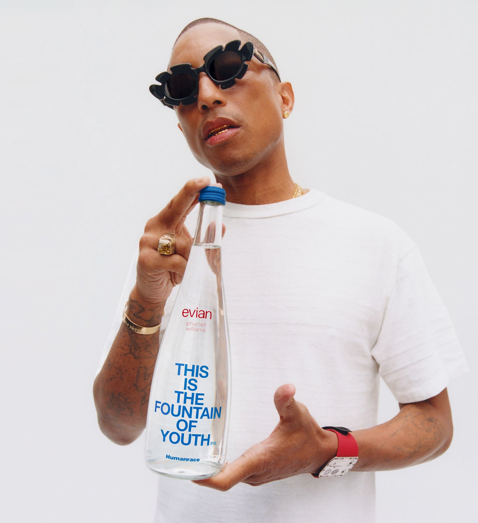 Water Evian Limited Edition Pharrell Williams 75cl