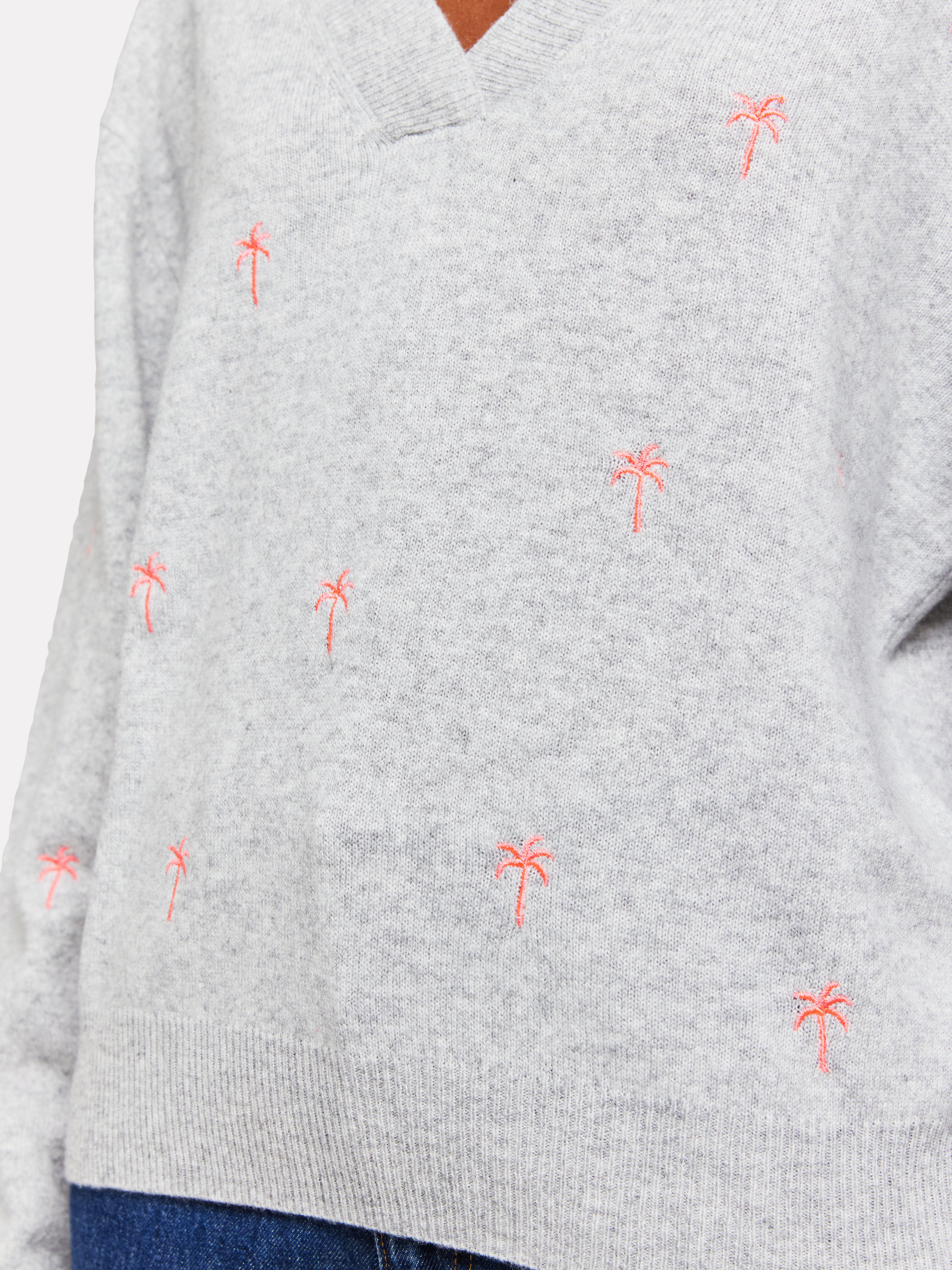 Pull Brodie Embroidery Palm