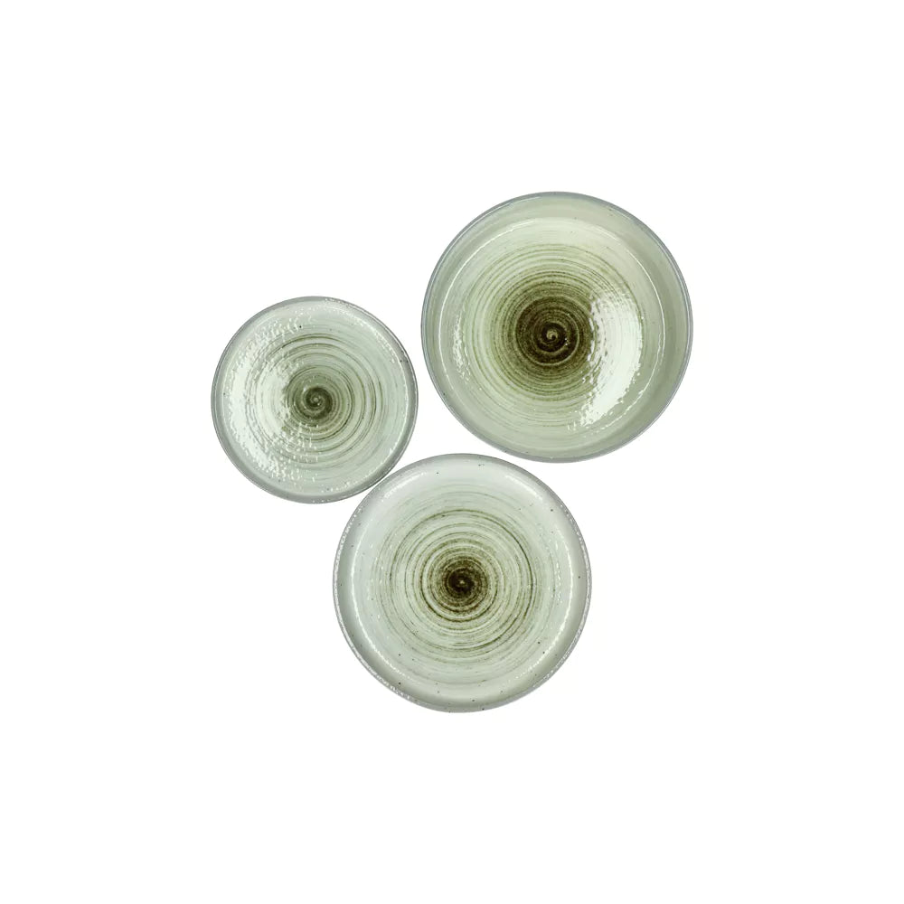 Bord Epices Aperitiefbordje XS D11,3 x H1,4 cm Groen