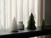 Kaars Led Christmas Tree S Nordic White D10 H15