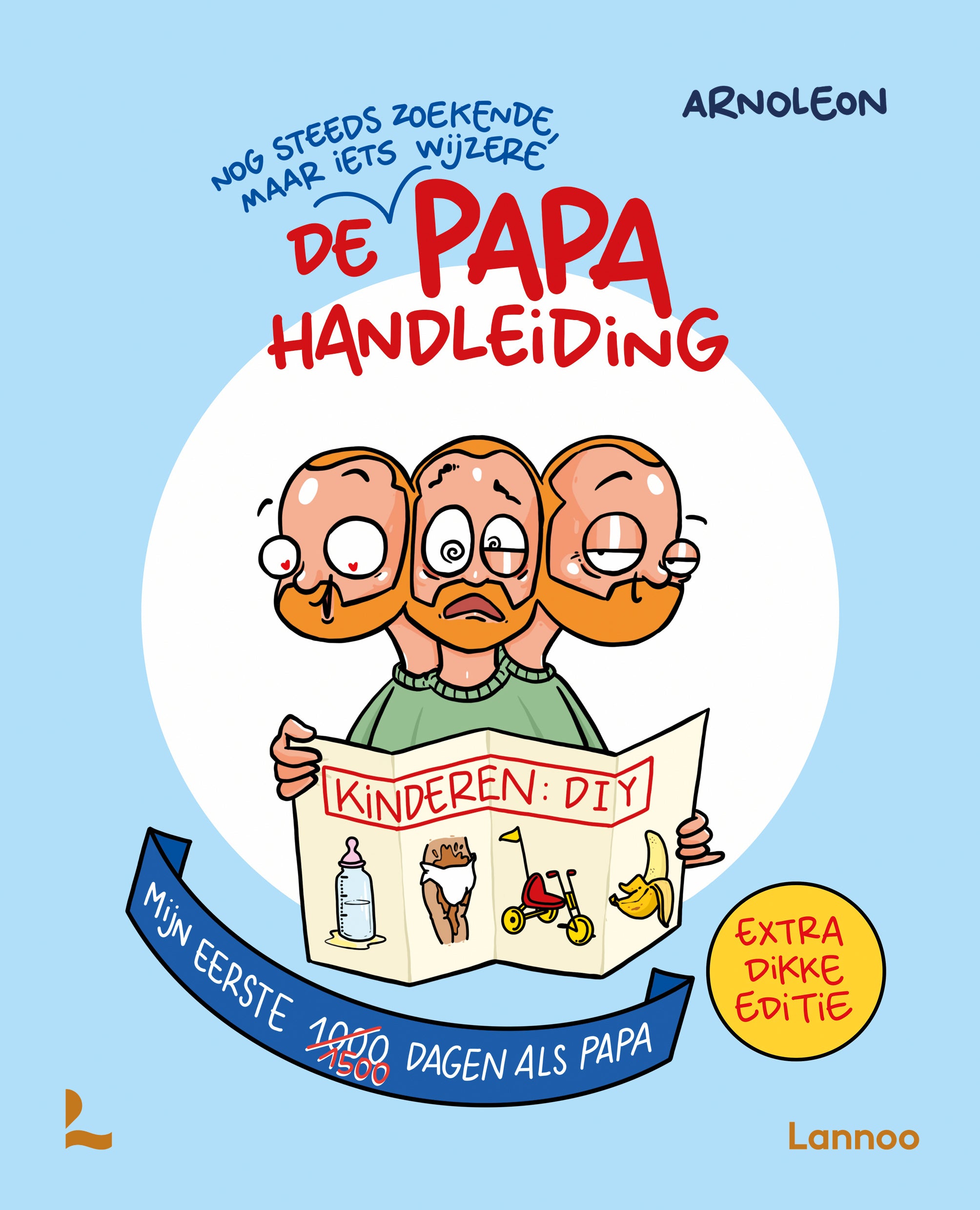 Boek De Papa Handleiding - Extra dikke Editie