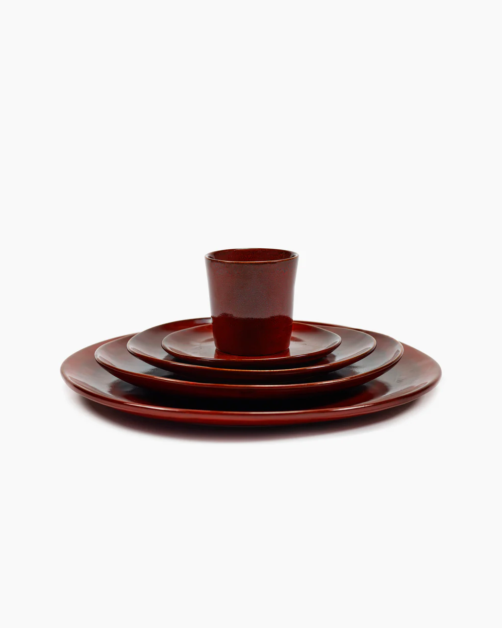 Bord La Mere XL D27 H2,5 cm Venetian Red