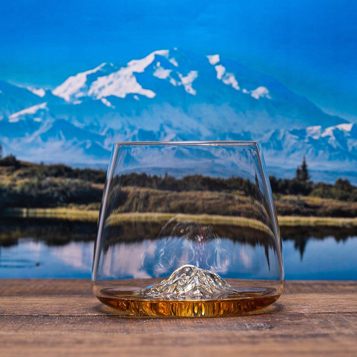 Glas Topographic Set 2 Mount Fuji & Mount Denali