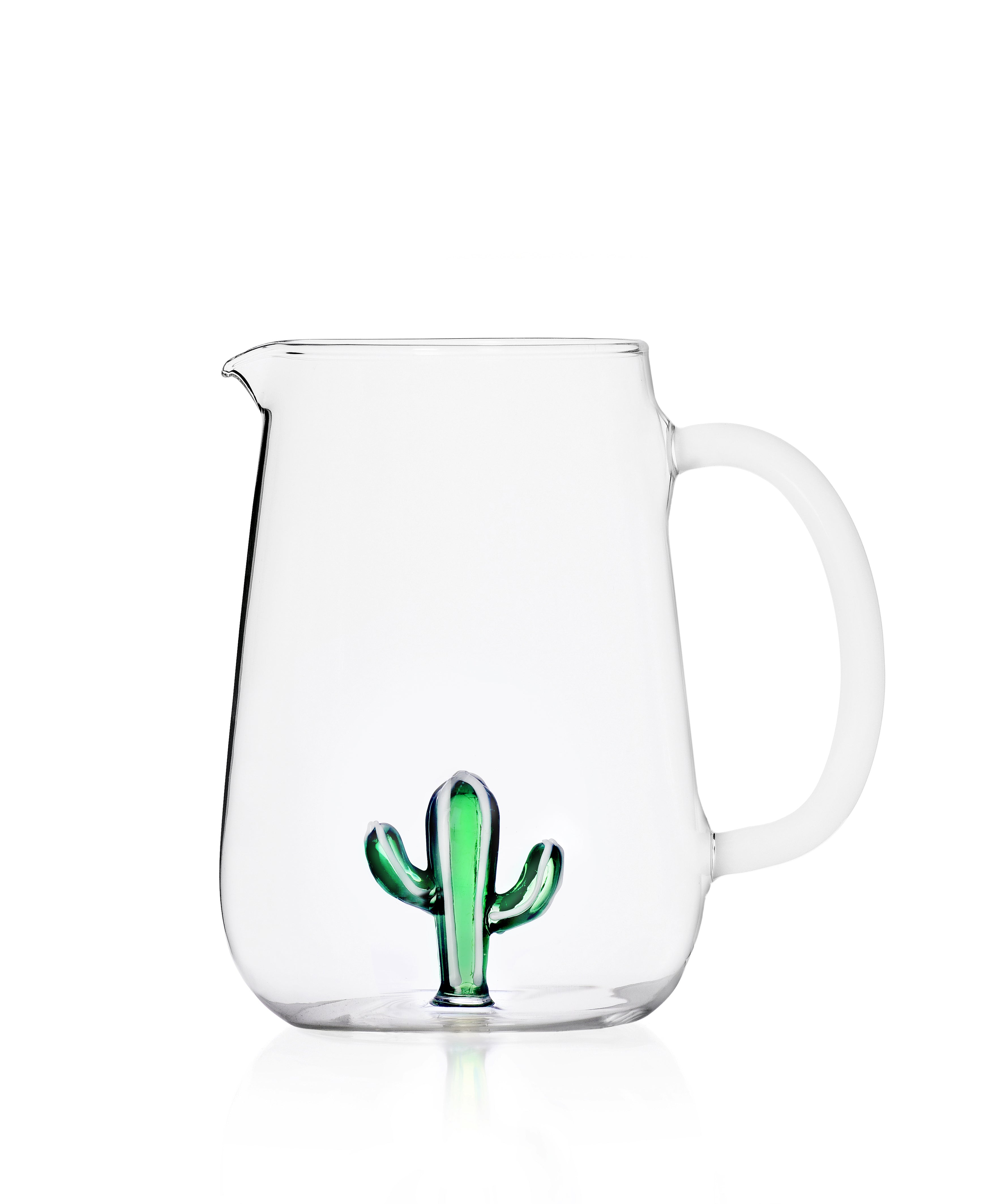 <transcy>Decanter Ichendorf Desert Plants Cactus Green White</transcy>