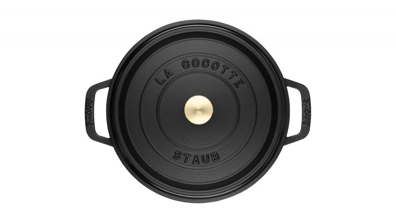 Cocotte Staub Rond 22cm Black