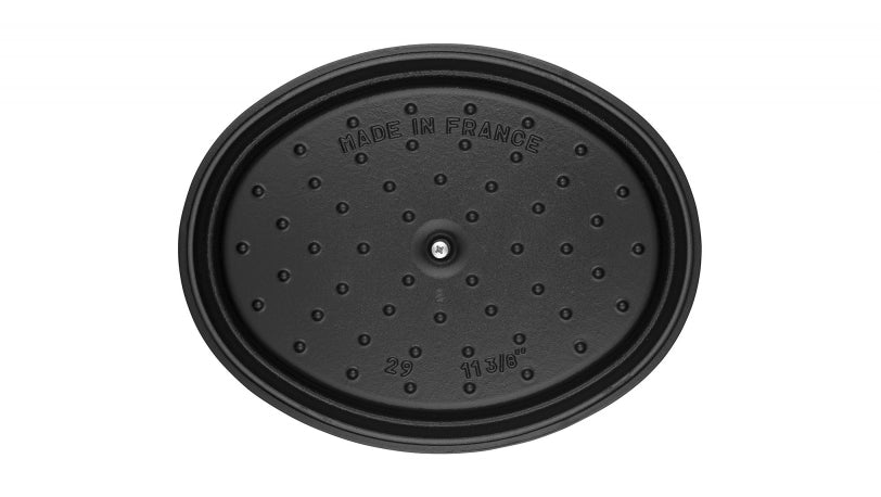 Cocotte Staub Ovaal 31cm Black