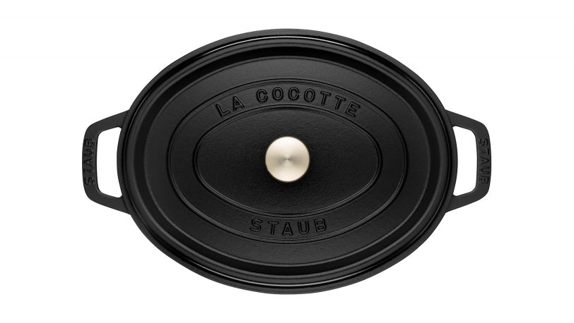 Cocotte Staub Ovaal 31cm Black