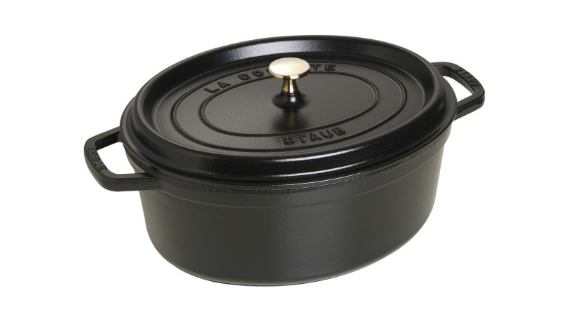 Cocotte Staub Ovaal 31cm Black