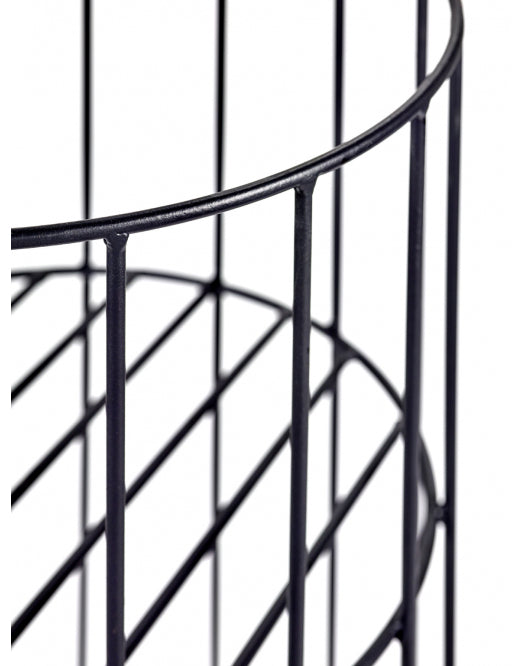 <transcy>Plant Stand Serax Vasaro M D35 H90 Black</transcy>