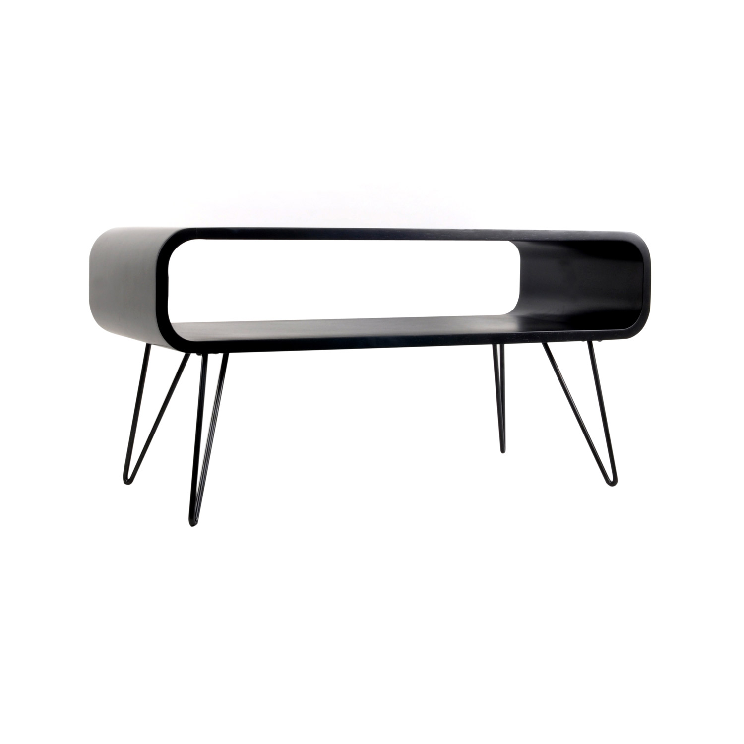 Tafel XLboom Metro Coffee Table Black - Black Legs